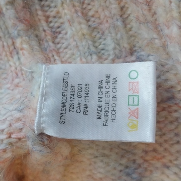 RD STYLE KNIT ROUND-NECK PULLOVER SWEATER SZ LARGE - Picture 8 of 8